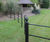 Traditional-style 4-bar steel estate and parkland fencing 6