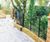 Bespoke 5-bar estate fencing for historic bridge 1