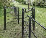 Bespoke Metal Kissing Gates - made to order metal gates for estates - on this page