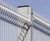 Ultimate Extra S1 security-rated, profiled, rigid mesh fencing 3