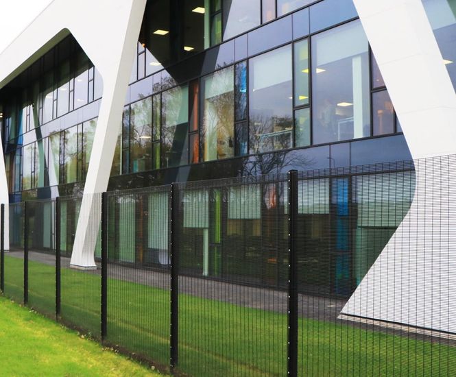 Highsecurity fencing protects new Police HQ, Blackpool CLD Physical