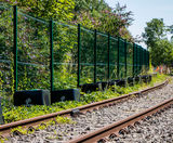 Temporary fencing for HS2 enabling works, Old Oak Common - on this page