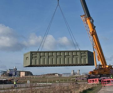 Installation of vandal-resistant bird hide
