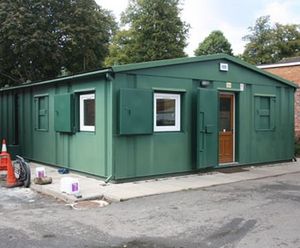 Landscape depot office and staff welfare building