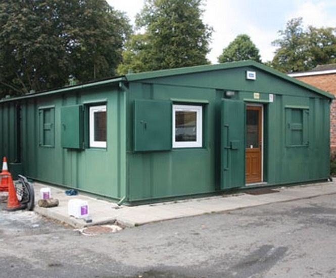 Landscape depot office and staff welfare building Cleveland Sitesafe