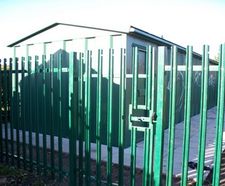 Vandal-resistant changing rooms and plant room