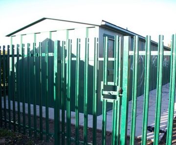 Vandal-resistant changing rooms and plant room