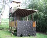 Treehouse for visitor centre play area