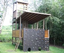 Treehouse for visitor centre play area