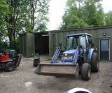 Welfare cabin and machinery storage - Sandwell MBC depot - on this page