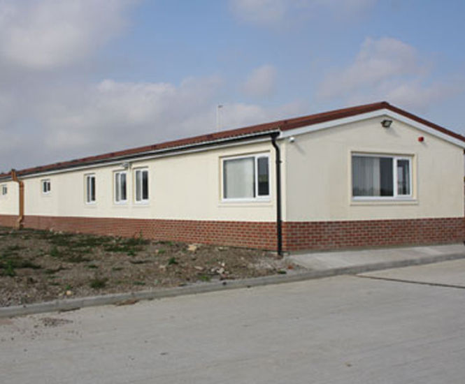 Multi-purpose contractor's depot, office and canteen