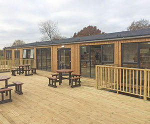 New visitor centre and decking for Potteric Carr Nature Reserve