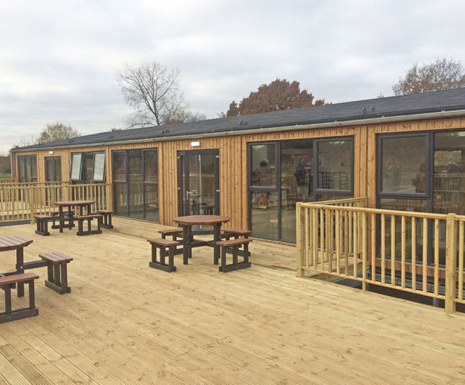 New visitor centre and decking for Potteric Carr Nature Reserve