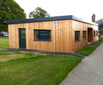 Two-classroom modular building for Academy 