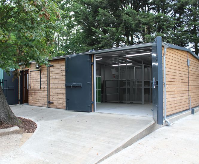 Buildings help protect against rural crime