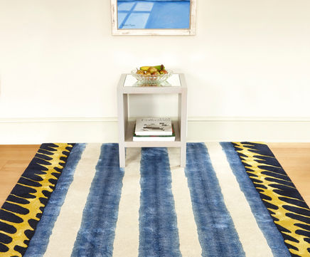 SWEET LIPS bespoke hand-knotted wool and silk rug