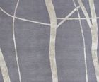 GRAPHIC PEBBLE bespoke hand-knotted wool and silk rug