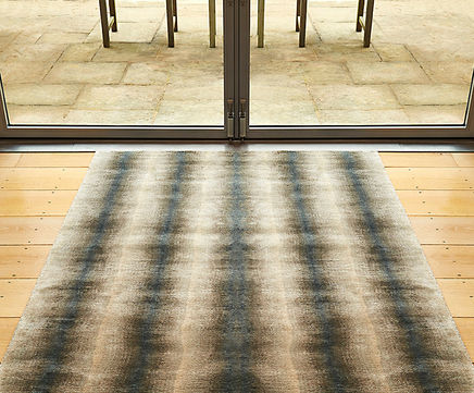 SEAWASH bespoke hand-knotted wool and silk rug