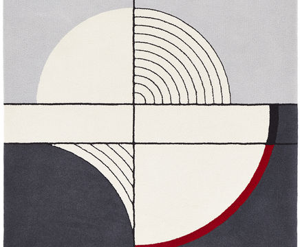 ANGULUS tufted 100% wool rug