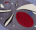 HARLEQUIN hand-knotted wool and silk rug