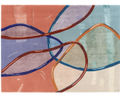 TRANSPARENT - bespoke hand knotted wool and silk rug