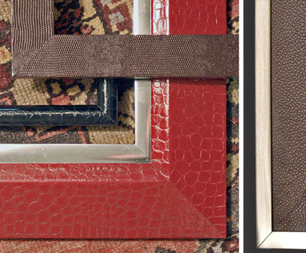 Hand-finished picture frames