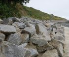 Granite rock armour for coastal erosion control