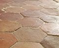 Reclaimed Orleans terracotta floor tiles