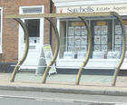 Bespoke timber bus shelters
