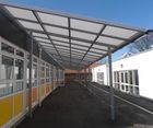 Bespoke steel canopy shelters