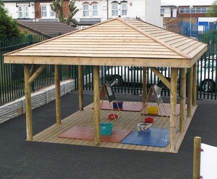 Chatterbox timber/wooden shelters
