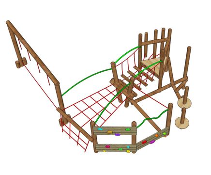 Twiglets Clamber play unit