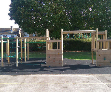 Highdown timber climbing unit