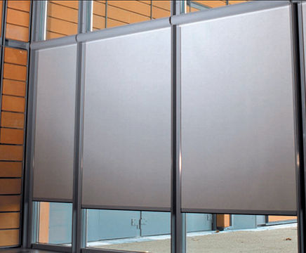 Flocke fibreglass blackout fabric