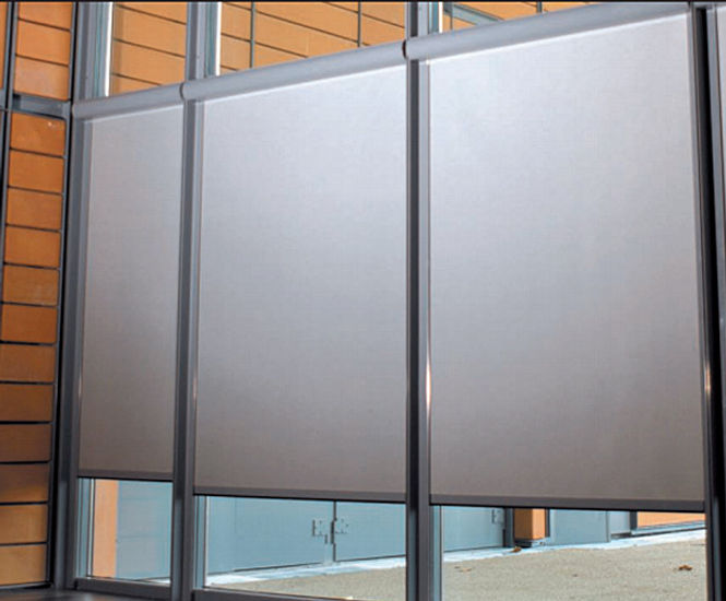 Flocke fibreglass blackout fabric