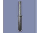 AR6/T/SENIOR galvanised steel telescopic parking post