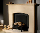 The Northwick hand-finished limestone fireplace