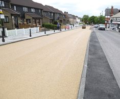 NatraTex Cotswold® surfacing brightens road in Redbridge
