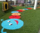 Rainbow Range of colourful artificial turf