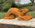Leaping Hare cast iron sculpture – Hope Fields 4