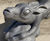 Leaping Hare cast iron sculpture – Hope Fields 5