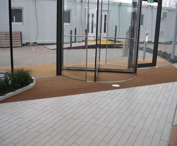 Evergreen Debris Channel entrance mat with DC022 infill