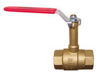 DZR ball valves with extended stem