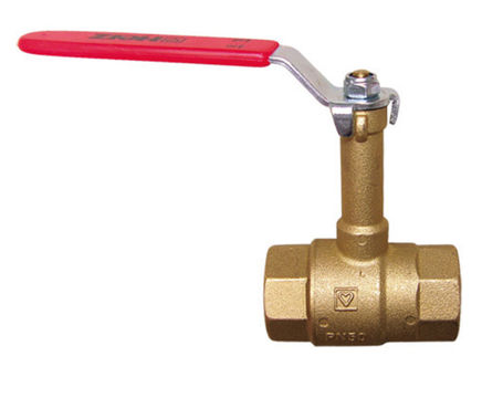 DZR ball valves with extended stem