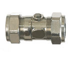Nickel plated service ball valves