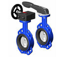Semi-lugged butterfly valves - gear