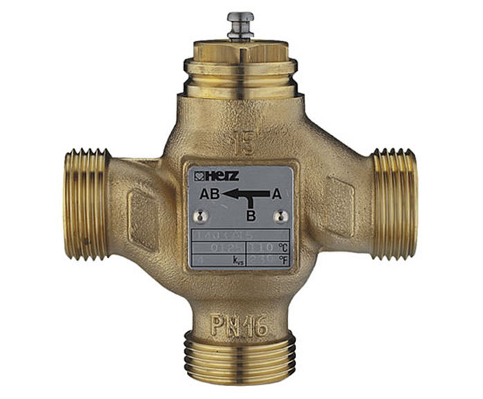 Threeway mixing and diverting valves Herz Valves UK ESI Building