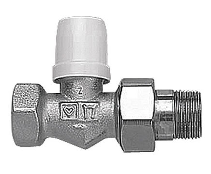DR lockshield radiator control valve
