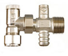 Drain-off lockshield return valve