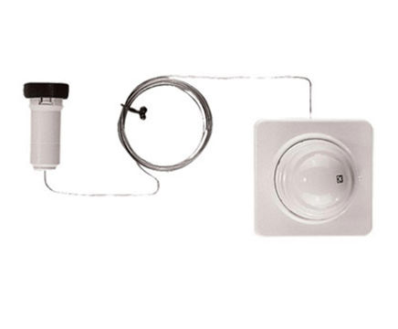 Thermostat with remote adjustment